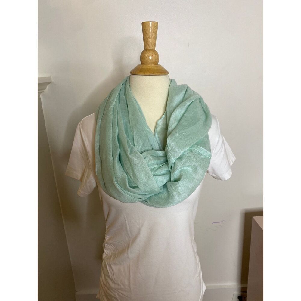 Seafoam Green Infinity‎ Scarf